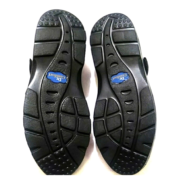DR. Comfort Mary Jane Slip on Black Shoes 10W - Picture 4 of 8